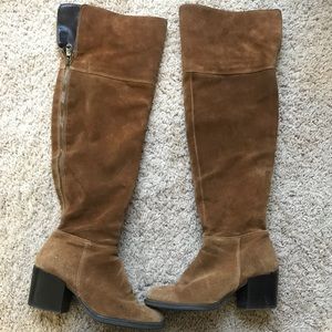 Suede Steve Madden boots